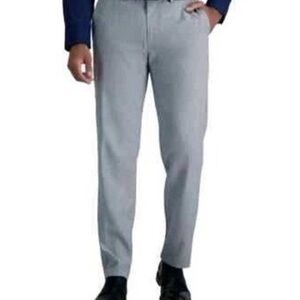 Men's Light Gray Dress Pants - Classic Straight Fit